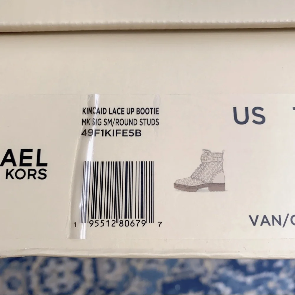 Michael Kors women lace up booties size 7.5 - Picture 11 of 11